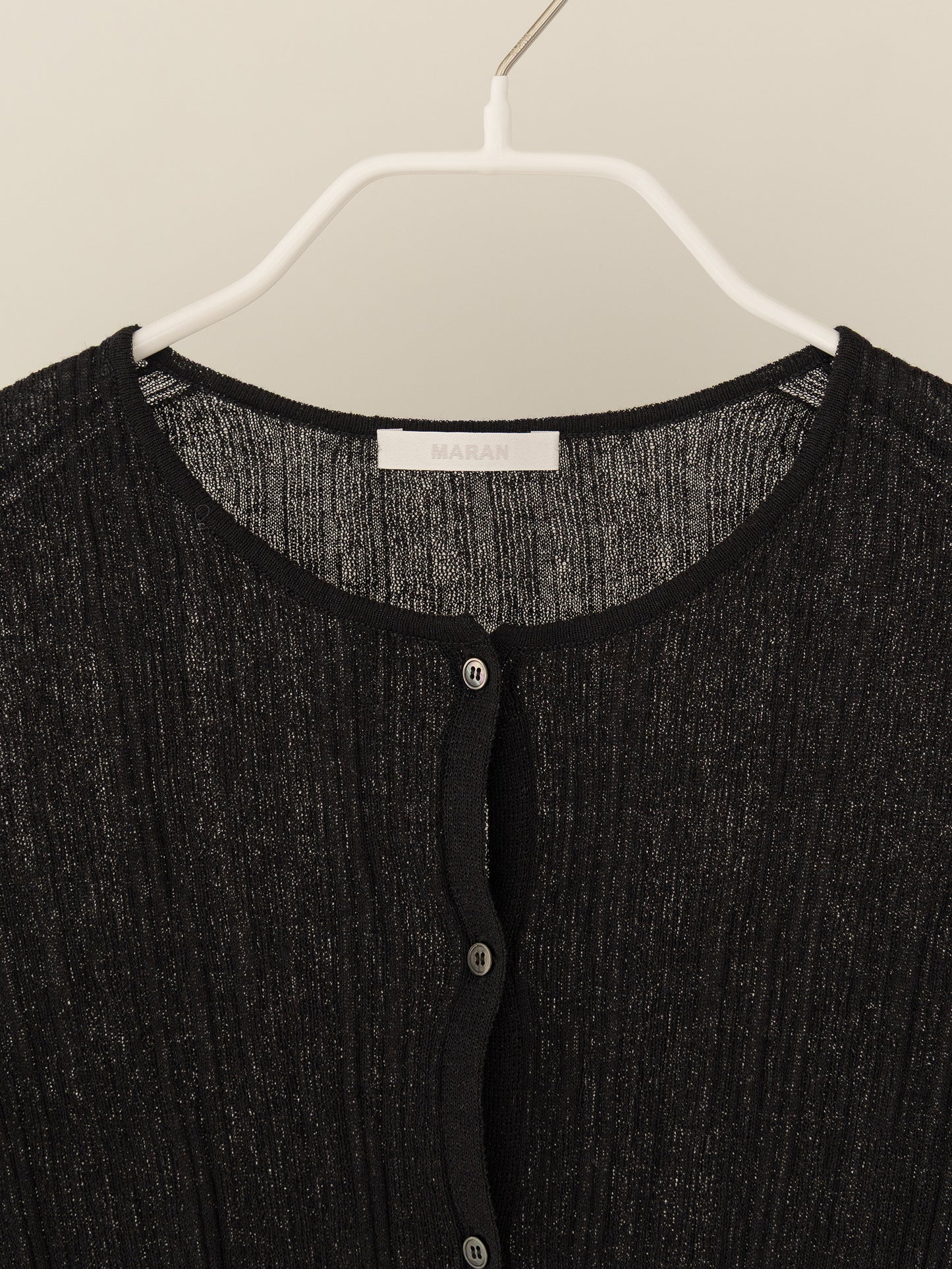 Maille côtelée SUJEONG — Top léger