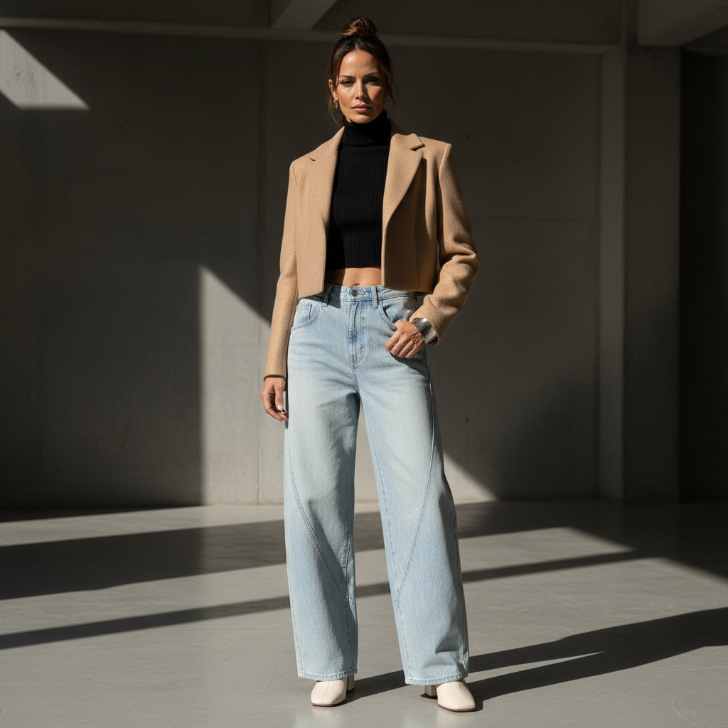 Jean SEOUL LINE — Denim Bleu