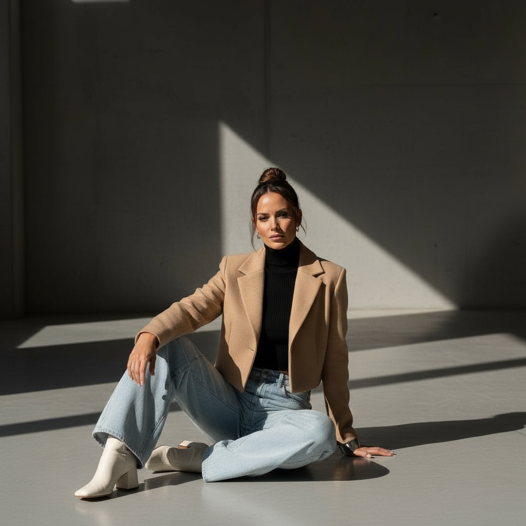 Jean SEOUL LINE — Denim Bleu