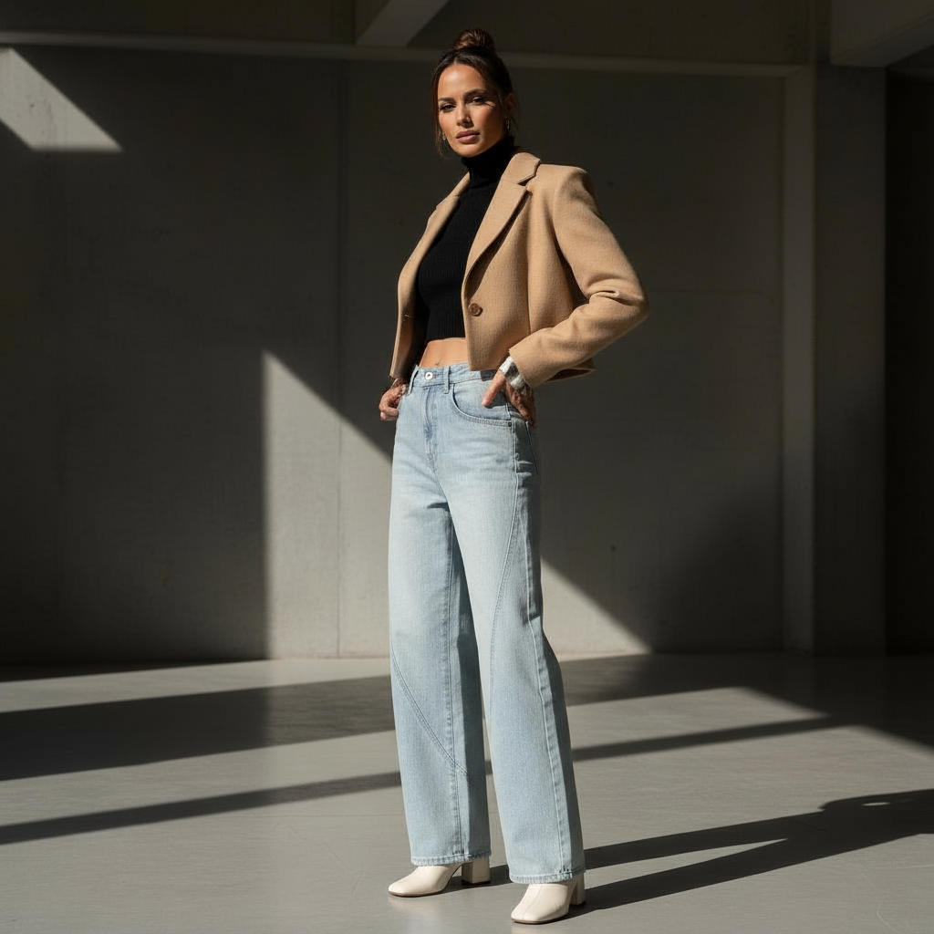 Jean SEOUL LINE — Denim Bleu