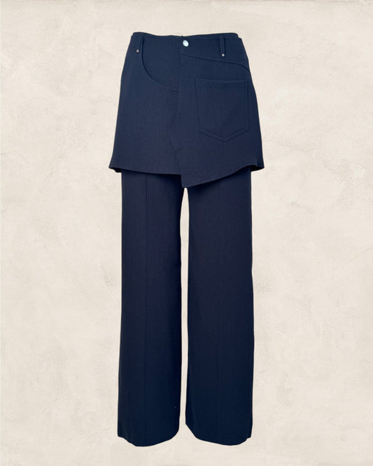 Pantalon jupe DAL - Marine