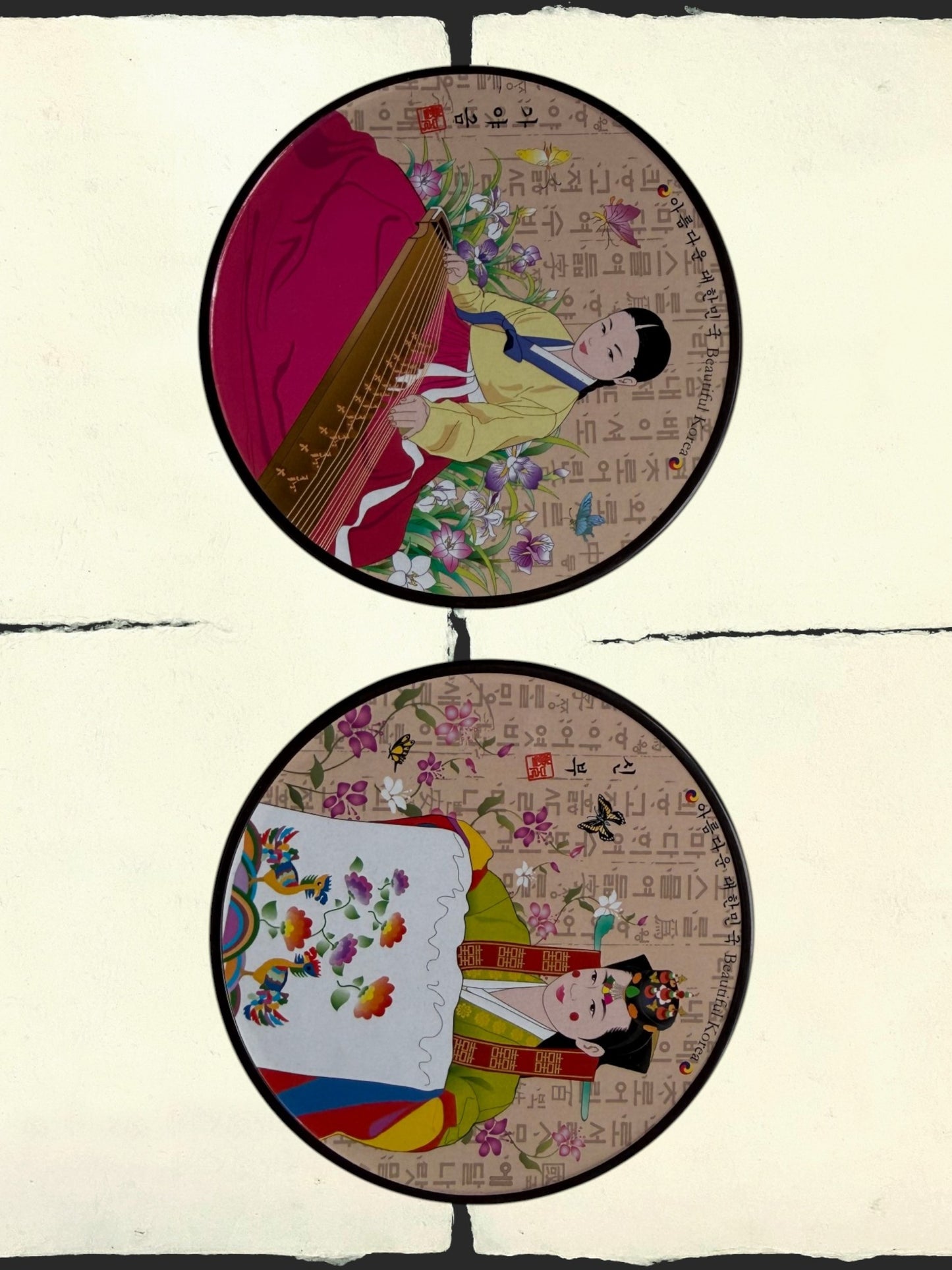 Sous-verres DANSEON - Hwang Jini & Hanbok