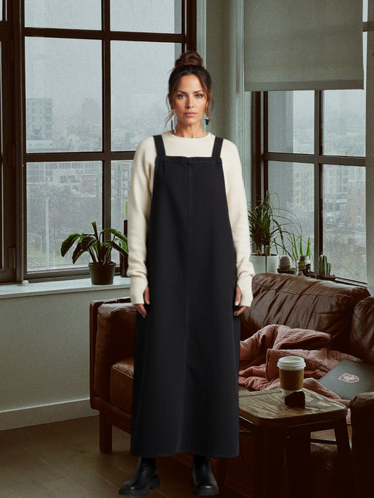 Robe-salopette denim HWA